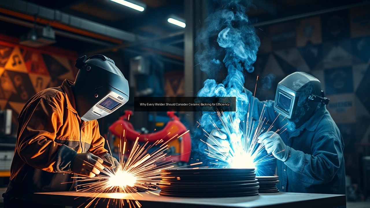 aluminium ceramic backing for welds protective gear ceramic backings welder